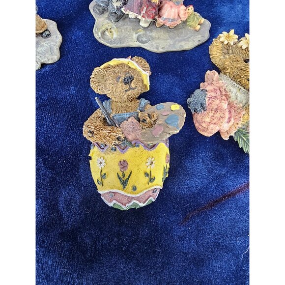 LOT OF 4 BEARWARE BOYDS BEARS & FRIENDS RESIN BROOCH‎ PIN - Picture 4 of 13